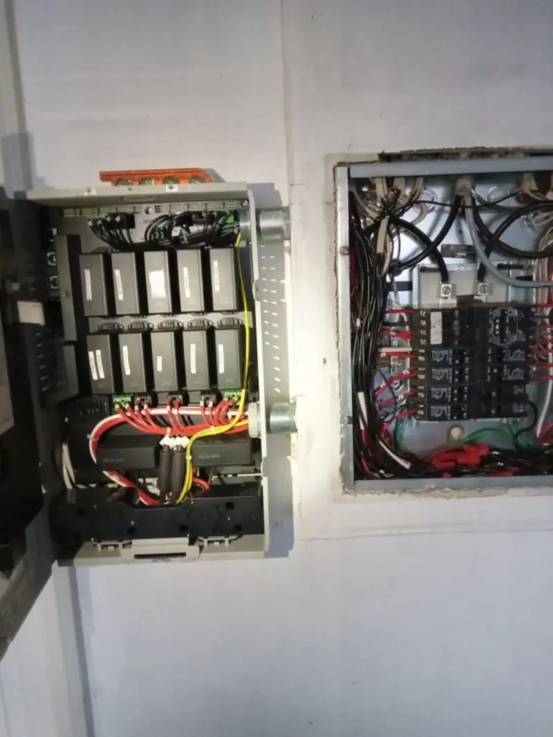 Electrical panel upgrade completed for Carbon Monoxide Detector Installation in Green Valley